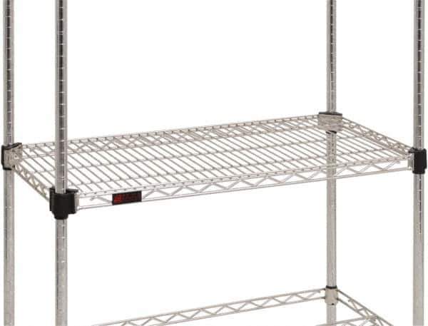 Eagle MHC - 24" Wide, 21 High, Open Shelving Accessory/Component - Zinc, Zinc Finish, Use with Eagle MHC Shelving - USA Tool & Supply