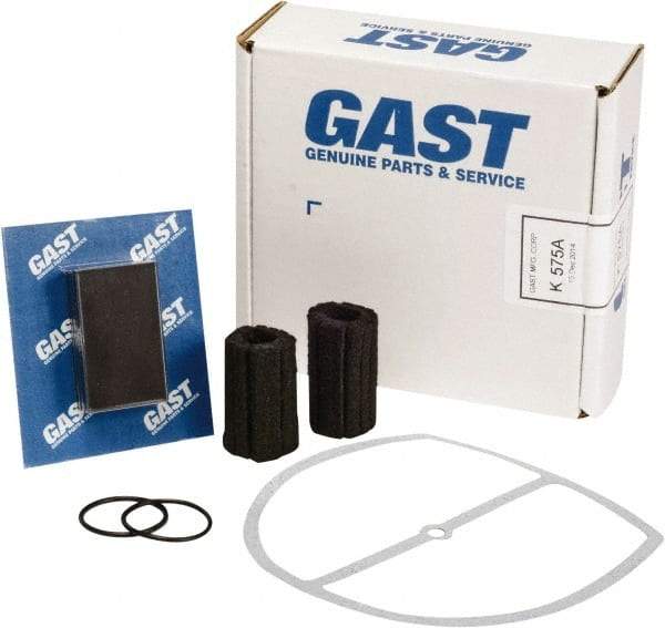 Gast - 9 Piece Air Compressor Repair Kit - For Use with Gast Model #1423-101Q-G626X and #1423-101Q-G625 - USA Tool & Supply