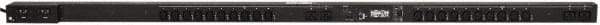 Tripp-Lite - 24 Outlets, 208/240 Volts, 30 Amps, 10' Cord, Power Outlet Strip - Rack Mount, 5-15/20R NEMA Configuration, 19" Strip - USA Tool & Supply