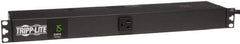Tripp-Lite - 13 Outlets, 120 VAC15 Amps, 15' Cord, Power Outlet Strip - Rack Mount, 5-15R NEMA Configuration, 19" Strip - USA Tool & Supply