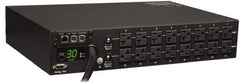 Tripp-Lite - 16 Outlets, 120 VAC30 Amps, 10' Cord, Power Outlet Strip - Rack Mount, 5-15/20R NEMA Configuration, 19" Strip - USA Tool & Supply