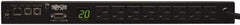 Tripp-Lite - 8 Outlets, 120 VAC20 Amps, 10' Cord, Power Outlet Strip - Rack Mount, 5-15/20R NEMA Configuration, 19" Strip - USA Tool & Supply
