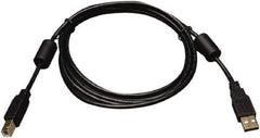 Tripp-Lite - 6' Long, USB A/B Computer Cable - Beige, Male x Male - USA Tool & Supply