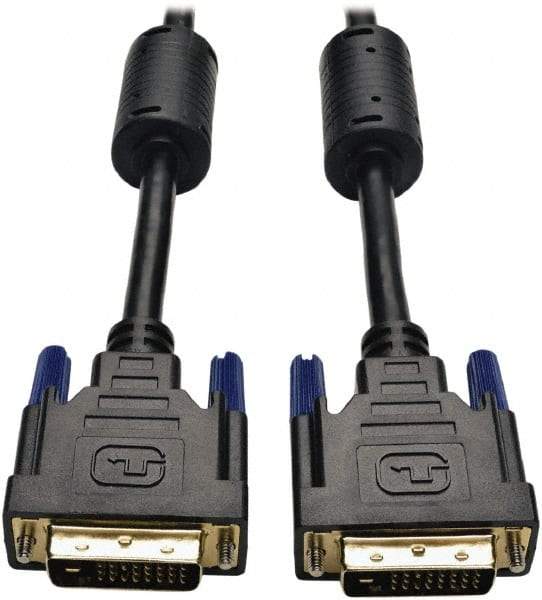 Tripp-Lite - 6' Long, DVI Computer Cable - Black, Male x Male - USA Tool & Supply