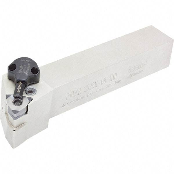 Iscar - PWLN, Left Hand Cut, 95° Lead Angle, 1" Shank Height x 1" Shank Width, Negative Rake Indexable Turning Toolholder - 6" OAL, WN..08.. Insert Compatibility, Series Isoturn - USA Tool & Supply