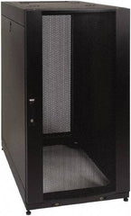 Tripp-Lite - 23.63" Overall Width x 25" Rack Height x 43" Overall Depth Data Cable Enclosure - 3,000 Lb Capacity, Black - USA Tool & Supply