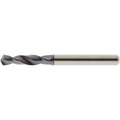 Accupro - #40 118° Spiral Flute Solid Carbide Screw Machine Drill Bit - USA Tool & Supply