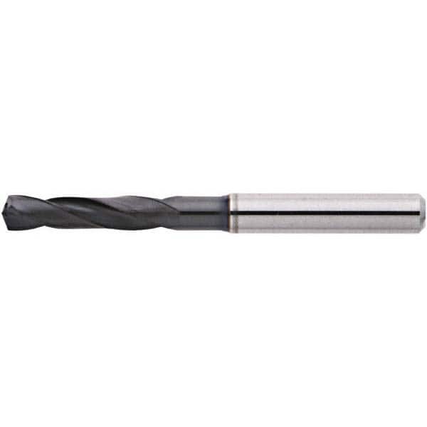Accupro - 29/64" 135° Spiral Flute Solid Carbide Screw Machine Drill Bit - USA Tool & Supply