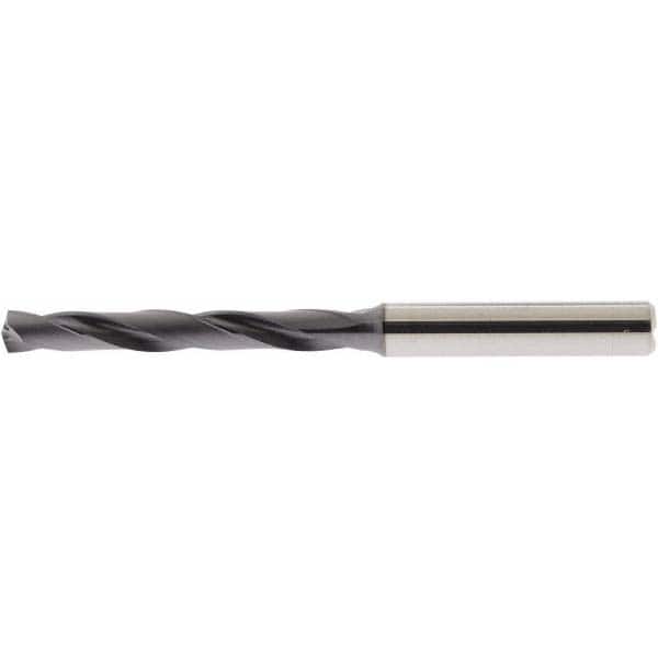 Accupro - 3/8" 140° Solid Carbide Jobber Drill - USA Tool & Supply