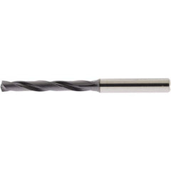 Accupro - 7.4mm 140° Solid Carbide Jobber Drill - USA Tool & Supply