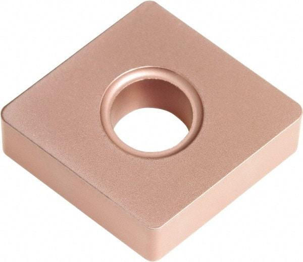 Kyocera - CNMA433 NONE Grade CA310 Carbide Turning Insert - TiCN/Al2O3 Finish, 80° Diamond, 1/2" Inscr Circle, 3/16" Thick, 3/64" Corner Radius - USA Tool & Supply