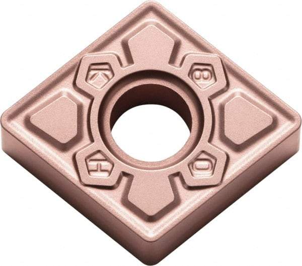 Kyocera - CNMG433 KH Grade CA310 Carbide Turning Insert - TiCN/Al2O3 Finish, 80° Diamond, 1/2" Inscr Circle, 3/16" Thick, 3/64" Corner Radius - USA Tool & Supply