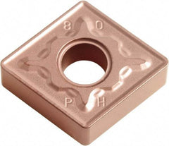 Kyocera - CNMG544 PH Grade CA320 Carbide Turning Insert - TiCN/Al2O3 Finish, 80° Diamond, 5/8" Inscr Circle, 1/4" Thick, 1/16" Corner Radius - USA Tool & Supply