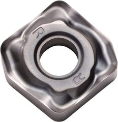 Kyocera - CNMM43 SX Grade PR005S Carbide Turning Insert - Megacoat Hard Finish, 80° Diamond, 1/2" Inscr Circle, 3/16" Thick, 0" Corner Radius - USA Tool & Supply