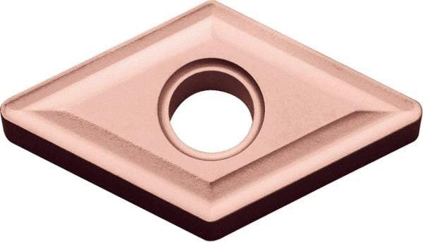 Kyocera - DNMG433 NONE Grade CA315 Carbide Turning Insert - TiCN/Al2O3 Finish, 55° Diamond, 1/2" Inscr Circle, 3/16" Thick, 3/64" Corner Radius - USA Tool & Supply