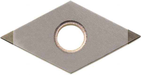 Kyocera - DNGA433 ME Grade KBN05M CBN Turning Insert - Megacoat Finish, 55° Diamond, 1/2" Inscr Circle, 3/16" Thick, 3/64" Corner Radius - USA Tool & Supply