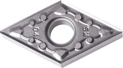 Kyocera - DNMG432 MS Grade PR015S Carbide Turning Insert - Megacoat Hard Finish, 55° Diamond, 1/2" Inscr Circle, 3/16" Thick, 1/32" Corner Radius - USA Tool & Supply