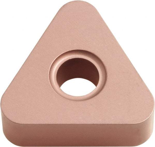 Kyocera - TNMA333 NONE Grade CA315 Carbide Turning Insert - TiCN/Al2O3 Finish, 60° Triangle, 3/8" Inscr Circle, 3/16" Thick, 3/64" Corner Radius - USA Tool & Supply