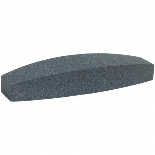 Norton - 9" Long x 2-1/2" Wide x 1-1/2" Thick, Silicon Carbide Sharpening Stone - Boat Shaped, Medium Grade - USA Tool & Supply