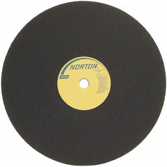Norton - 30" Ceramic Cutoff Wheel - 1/4" Thick, 1-3/4" Arbor - USA Tool & Supply
