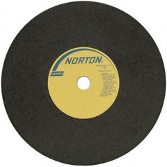 Norton - 24" Aluminum Oxide Cutoff Wheel - 3/16" Thick, 1-3/4" Arbor - USA Tool & Supply