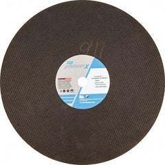 Norton - 16" Aluminum Oxide Cutoff Wheel - 5/32" Thick, 1" Arbor - USA Tool & Supply