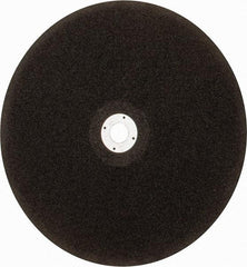 Norton - 14" Aluminum Oxide Cutoff Wheel - 1/8" Thick, 1" Arbor - USA Tool & Supply