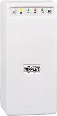 Tripp-Lite - 15 Amp, 350 VA, Tower Mount Line Interactive Backup Uninterruptible Power Supply - Backup 15-1/2 min with Full Load & 37 min with Half Load, 120 VAC Input & Output, 225 Watt Output, 1 Phases, 4 Outlets - USA Tool & Supply