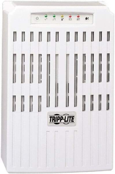 Tripp-Lite - 20 Amp, 2,200 VA, Tower Mount Line Interactive Backup Uninterruptible Power Supply - Backup 7 min with Full Load & 16.2 min with Half Load, 230 Volt Input & Output, 1,600 Watt Output, 1 Phases, 8 Outlets - USA Tool & Supply