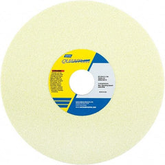 Norton - 8" Diam x 1-1/4" Hole x 3/4" Thick, J Hardness, 46 Grit Surface Grinding Wheel - Ceramic, Type 1, Coarse Grade, 3,600 Max RPM - USA Tool & Supply