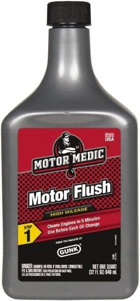 Motor Medic - Synthetic Motor Flush - 32 oz Bottle - USA Tool & Supply