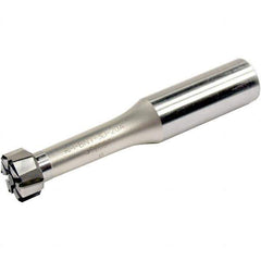 Iscar - Axial Clamp, Straight Shank Modular Reamer Body - 31.75mm Shank Diam, 2.36" Shank Length, 12.88" OAL, 267.21mm Body Length, 25.4mm Reamer Head Diam Compatibility, Right Hand Cut - USA Tool & Supply