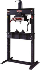 Dake - 75 Ton Air/Hydraulic Shop Press - 10" Stroke - USA Tool & Supply