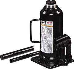 Sunex Tools - 12 Ton Capacity Bottle Jack - 9.1" to 18.3" High, 5.71" Long x 4.96" Wide Base - USA Tool & Supply