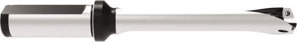 Allied Machine and Engineering - Series 16, 16 to 16.99mm Diam, 3/4" Diam Straight Shank with Flange, Straight Flute Spade Drill - 3-23/64" Max Depth, 6-11/16" OAL, Standard Length, Through Coolant - USA Tool & Supply