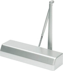 Stanley - Multi-Size Closer Manual Damper - Aluminum Finish, Non-Handed - USA Tool & Supply