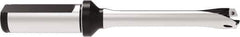 Allied Machine and Engineering - Series 14, 14 to 14.99mm Diam, 3/4" Diam Straight Shank with Flange, Straight Flute Spade Drill - 1-25/32" Max Depth, 4.9778" OAL, Standard Length, Through Coolant - USA Tool & Supply