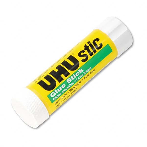 UHU - Glue Type: Glue Stick Container Size Range: 1 oz. - 7.9 oz. - USA Tool & Supply