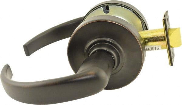 Schlage - Passage Lever Lockset for 2-1/4" Thick Doors - Exact Industrial Supply