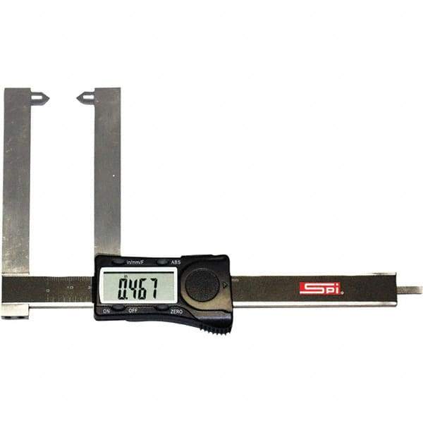SPI - Alloy Steel Brake Drum Wear Limit Gage - 3" Long x 1" High x 4" Wide - USA Tool & Supply