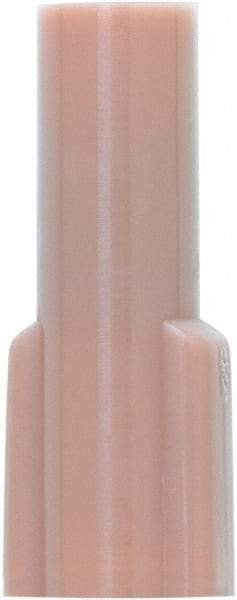 3M - 22 to 18 AWG, Vinyl, Partially Insulated, Male Wire Disconnect - 3/16 Inch Wide Tab, Red, RoHS 2011/65/EU Compliant - USA Tool & Supply