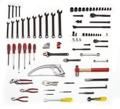 Proto - 89 Piece Railroad Tool Set - Tools Only - USA Tool & Supply