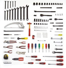 Proto - 141 Piece Railroad Tool Set - Tools Only - USA Tool & Supply