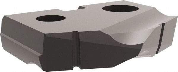 Allied Machine and Engineering - 24mm Diam x 5/32" Thick, Seat Code 1, 132° Included Angle Spade Drill Insert - Diamond Coated, Carbide, Series T-A - USA Tool & Supply