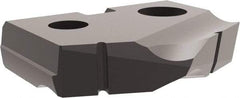 Allied Machine and Engineering - 24mm Diam x 5/32" Thick, Seat Code 1, 132° Included Angle Spade Drill Insert - Diamond Coated, Carbide, Series T-A - USA Tool & Supply