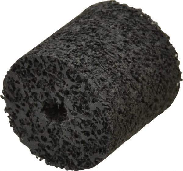 Brite Star - 1" Diam, 1" Face Width, 3/16" Center Hole, Fine Grade, Silicon Carbide Deburring Wheel - Unitized, Soft Density 2 Grade, 30,100 RPM - USA Tool & Supply