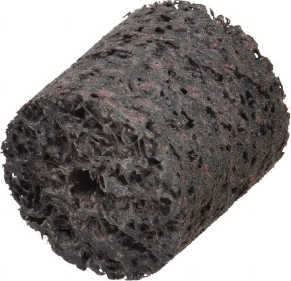 Brite Star - 1" Diam, 1" Face Width, 3/16" Center Hole, Coarse Grade, Aluminum Oxide Deburring Wheel - Unitized, Hard Density 7 Grade, 35,100 RPM - USA Tool & Supply