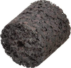 Brite Star - 1" Diam, 1" Face Width, 3/16" Center Hole, Coarse Grade, Aluminum Oxide Deburring Wheel - Unitized, Hard Density 7 Grade, 35,100 RPM - USA Tool & Supply