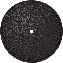 Brite Star - 4" Diam, 1/4" Face Width, 1/4" Center Hole, Fine Grade, Silicon Carbide Deburring Wheel - Unitized, Soft Density 2 Grade, 8,500 RPM - USA Tool & Supply