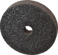 Brite Star - 6" Diam, 1" Face Width, 1" Center Hole, Medium Grade, Aluminum Oxide Deburring Wheel - Unitized, Soft Density 2 Grade, 5,000 RPM - USA Tool & Supply